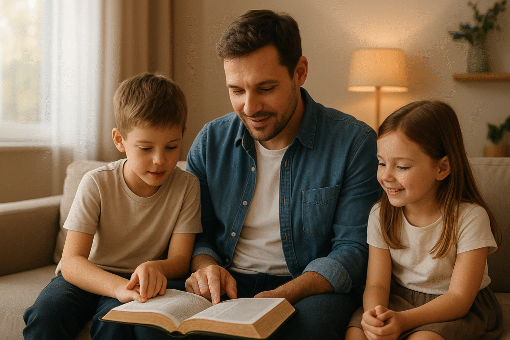 O papel do pai na formação espiritual dos filhos
