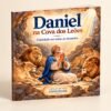Representação do livro Daniel na Cova dos Leões após impressão e encadernação. Daniel na Cova dos Leões para imprimir
